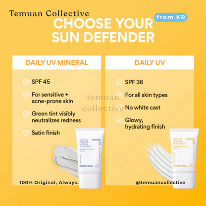 Innisfree Daily UV Defense Sunscreen