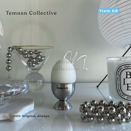 Tamburins Holiday Egg Candle