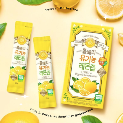 Wholeberry Organic Lemon Juice & Organic Lemon Ginger