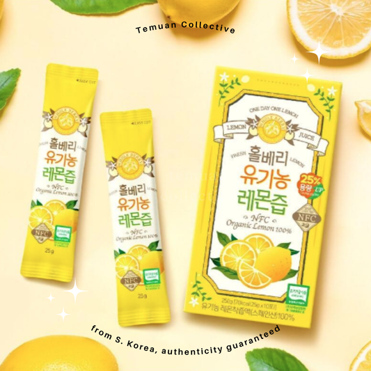 WHOLEBERRY  Organic Lemon Juice & Organic Lemon Ginger