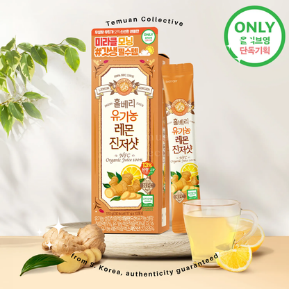 Wholeberry Organic Lemon Juice & Organic Lemon Ginger