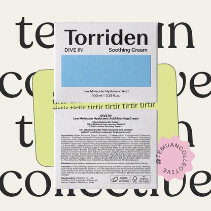 Torriden DIVE IN Hyaluronic Acid Soothing Cream