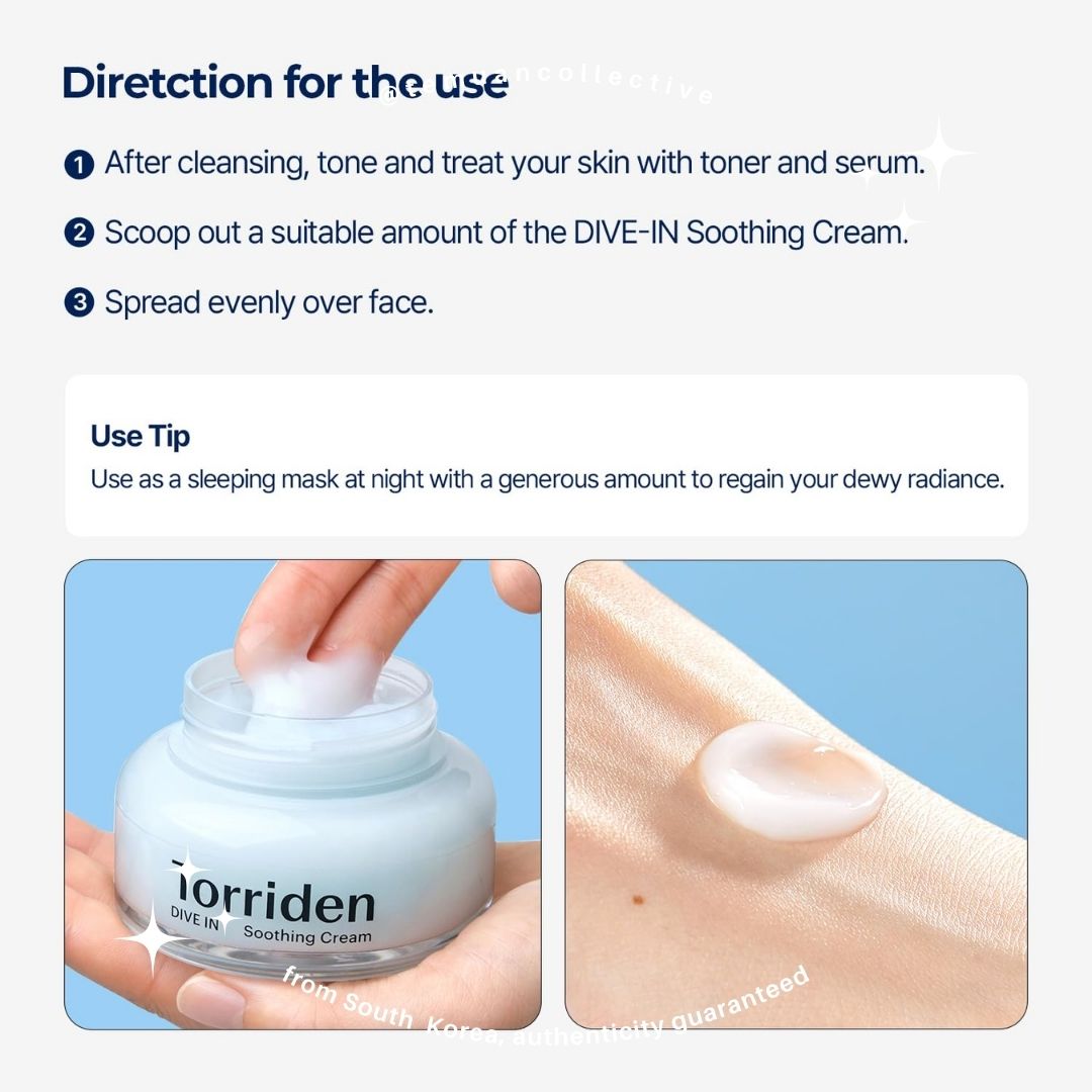 Torriden DIVE IN Hyaluronic Acid Soothing Cream