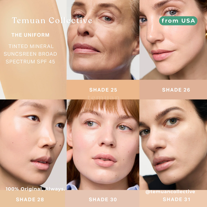 MERIT - The Uniform Tinted Mineral Sunscreen SPF45