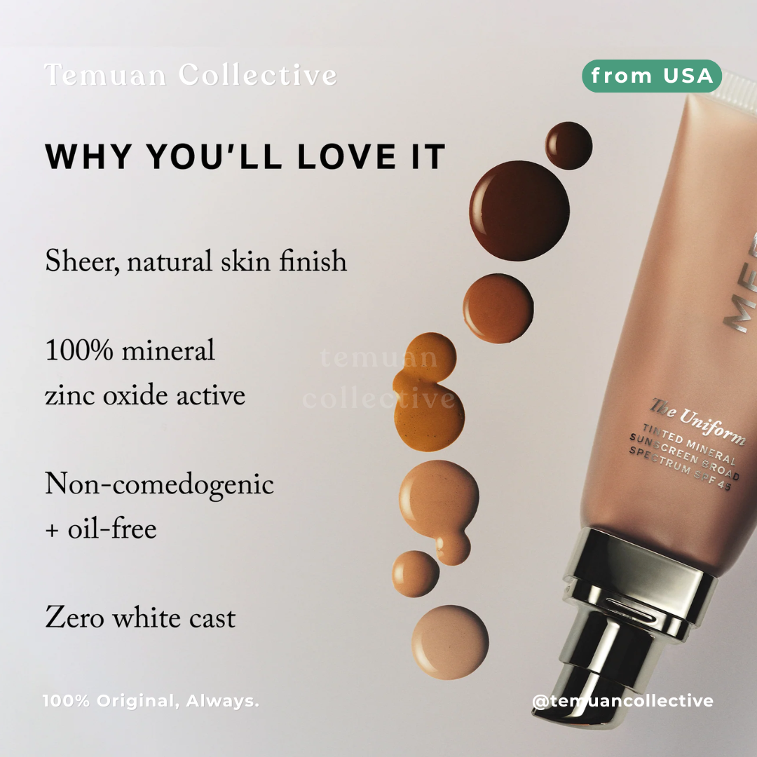 MERIT - The Uniform Tinted Mineral Sunscreen SPF45