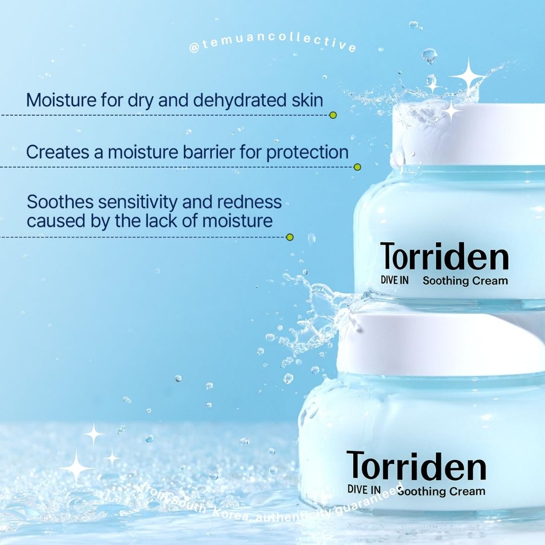 Torriden DIVE IN Hyaluronic Acid Soothing Cream
