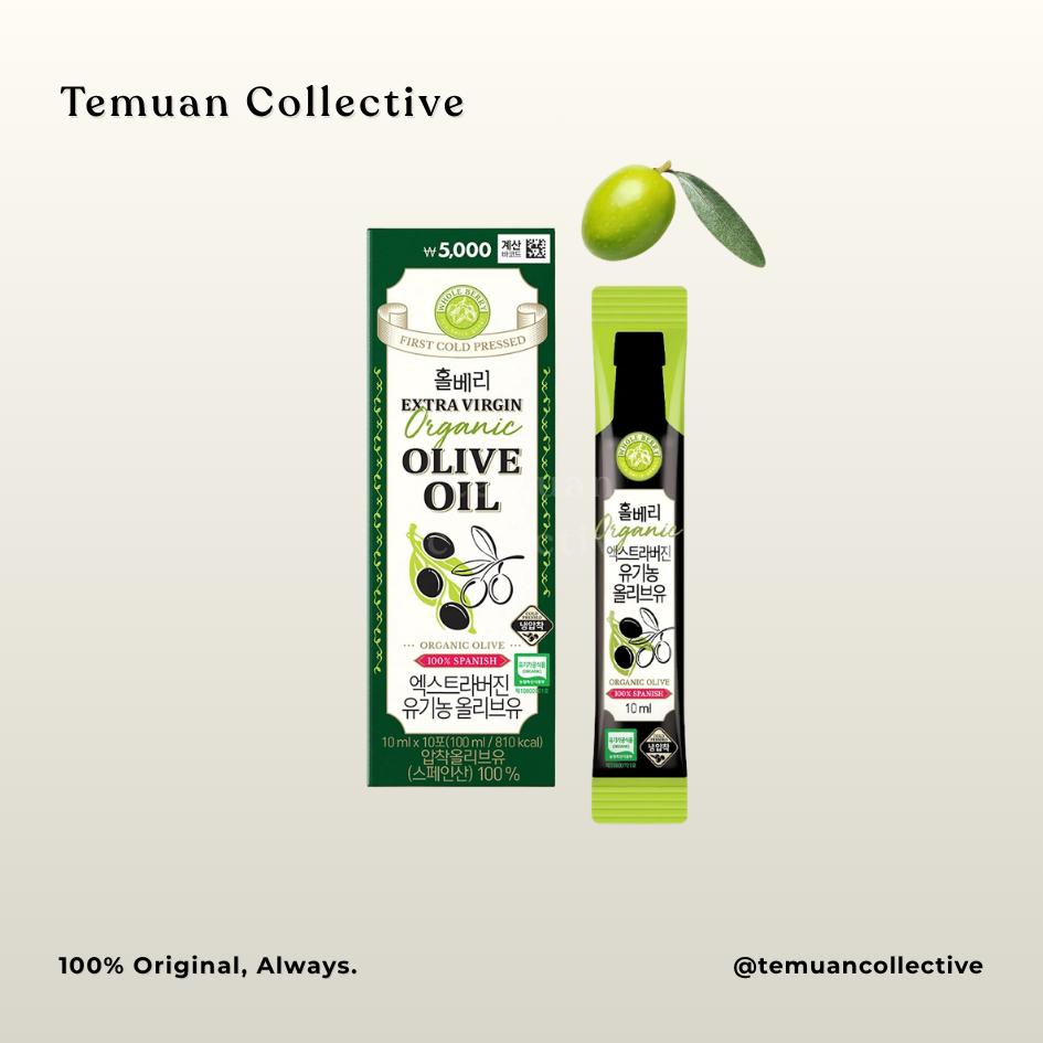 WHOLEBERRY Organic Extra Virgin Olive Oil