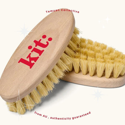 KIT Gua Sha Facial Tool / Stainless GuaSha / All Body Dry Brush / Goodnight Balm / Facial Body Slimming SS Massage Tool