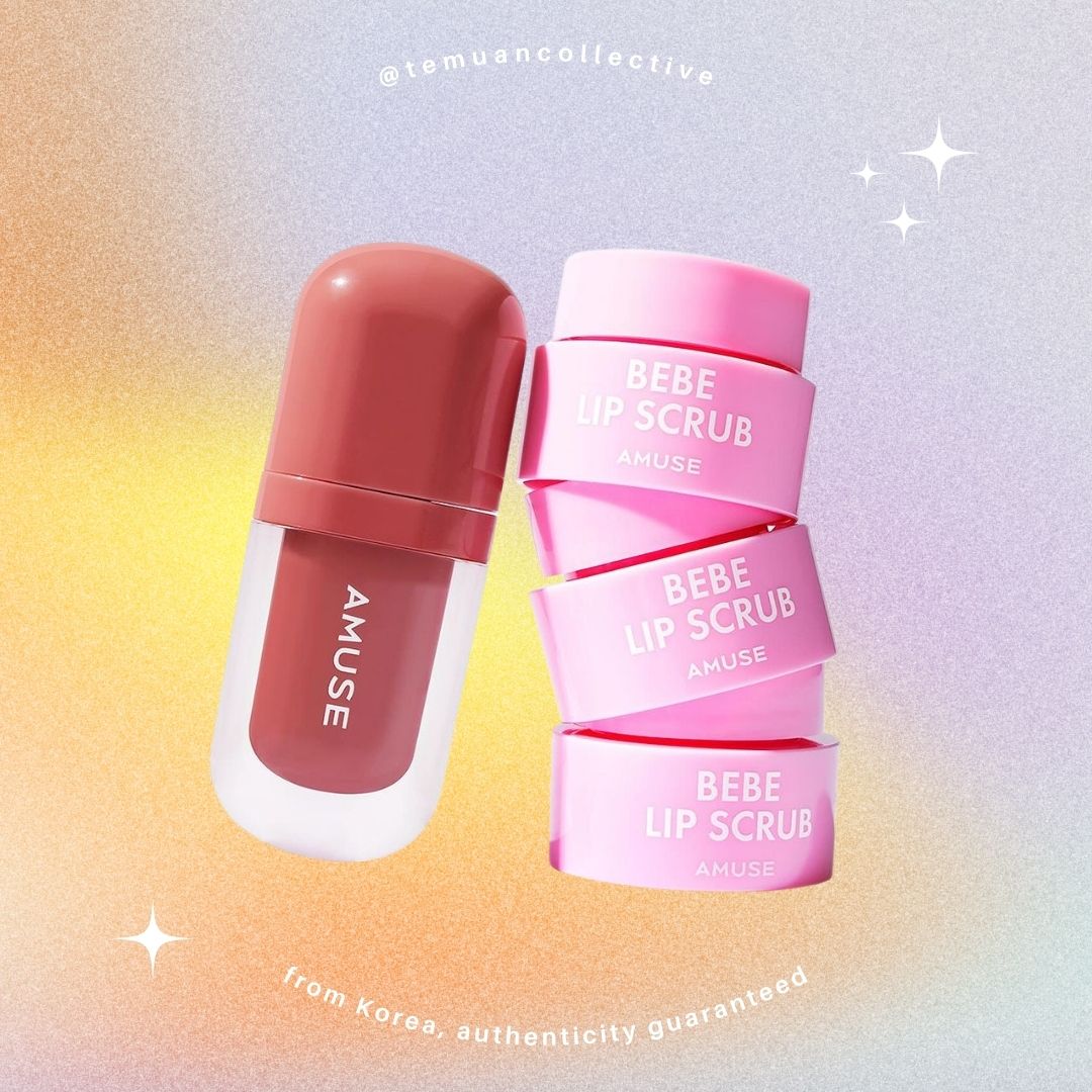 AMUSE Bebe Lip Tint + Plump + Care