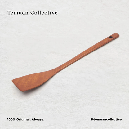 Natural Lacquer Wooden Mini Spatula
