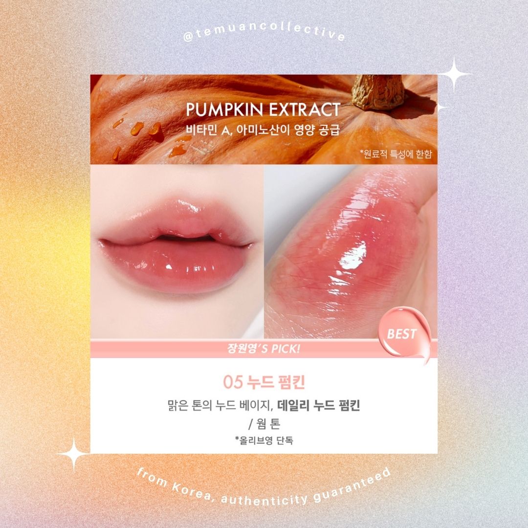 AMUSE Bebe Lip Tint + Plump + Care