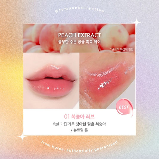 AMUSE Bebe Lip Tint + Plump + Care