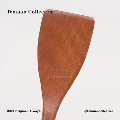 Natural Lacquer Wooden Mini Spatula
