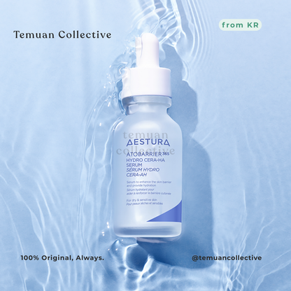AESTURA Atobarrier 365 Lotion, Hydro Essence, and Hydro Cera-HA Ampoule