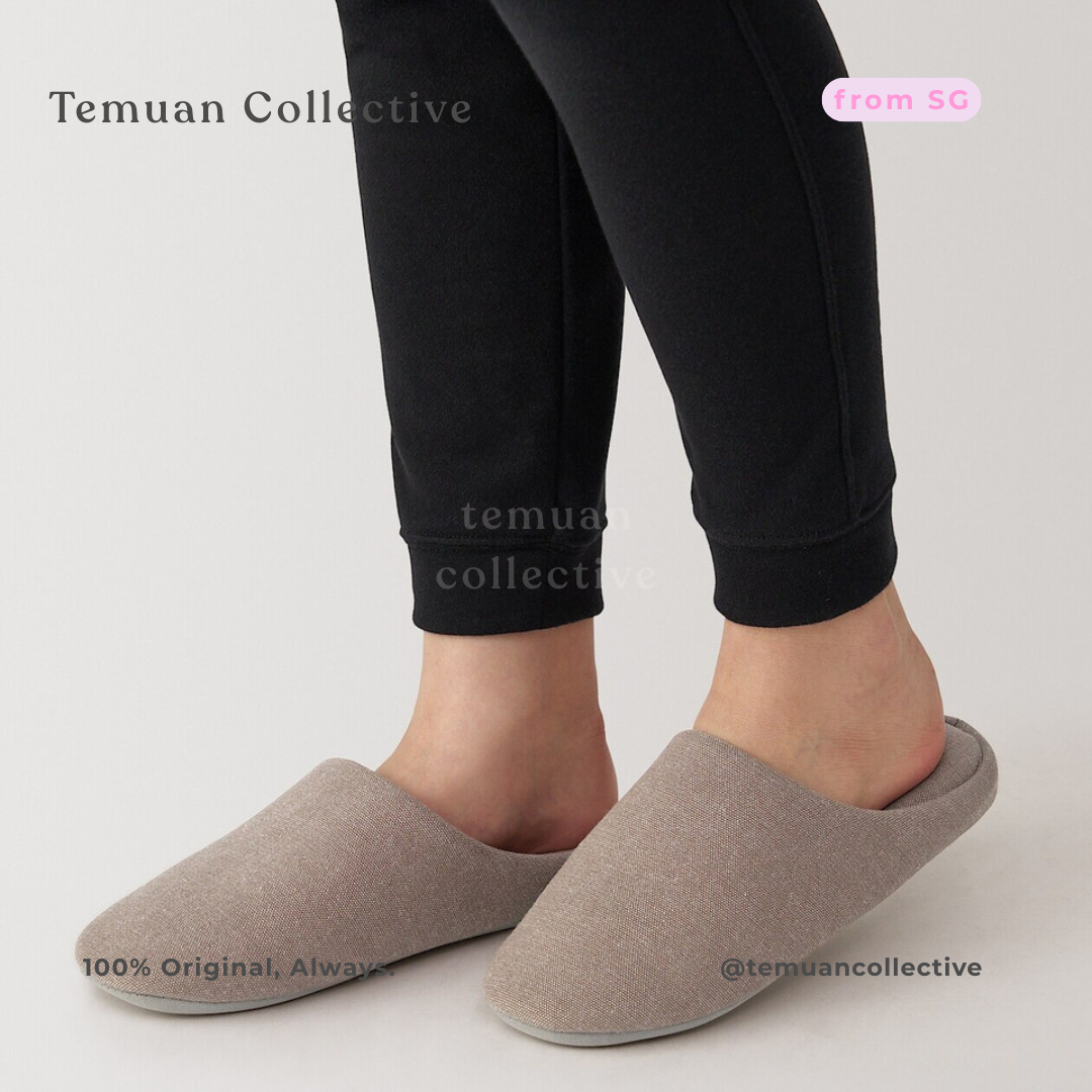 Muji Cotton Insole Slippers