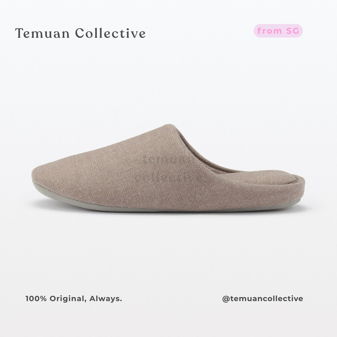 Muji Cotton Insole Slippers