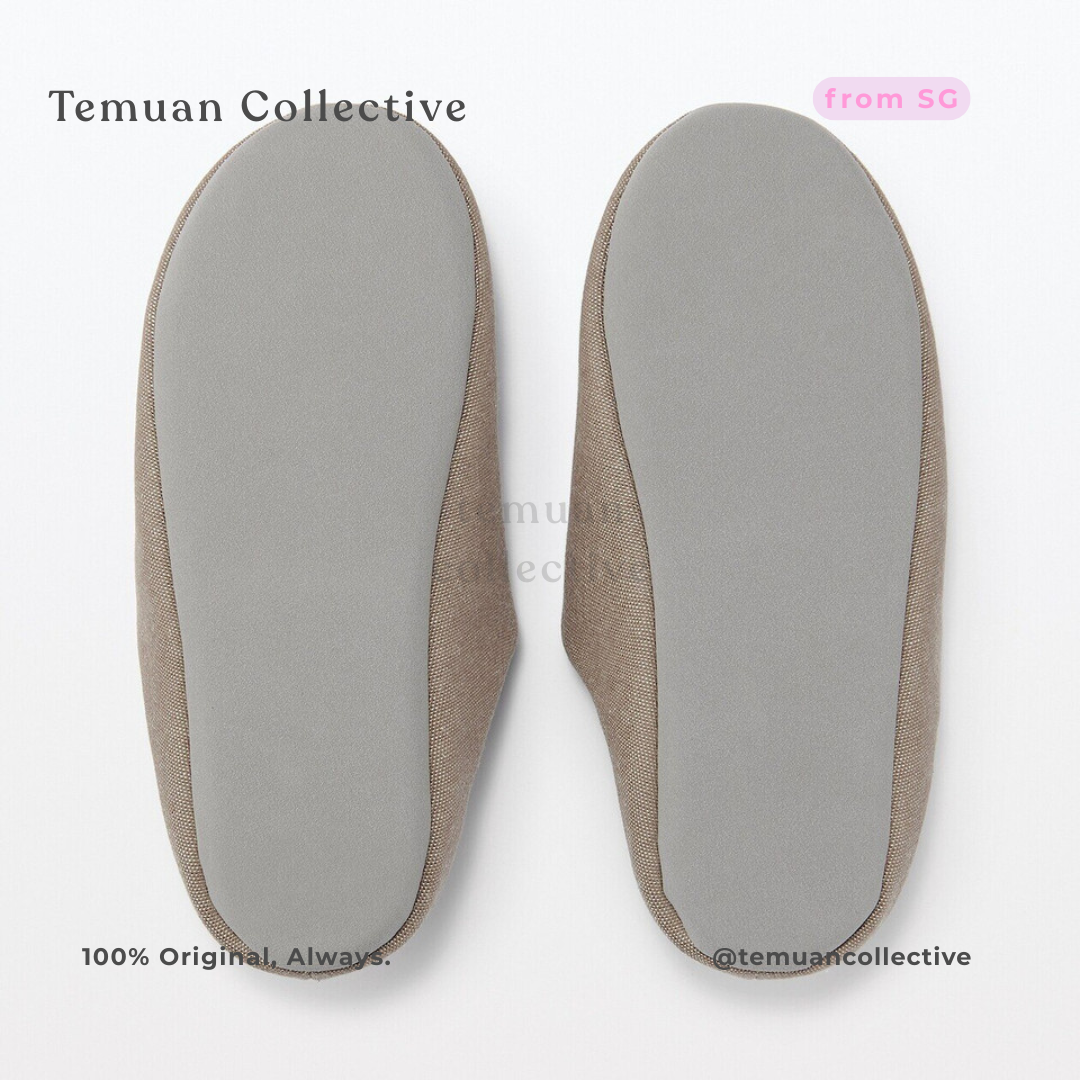 Muji Cotton Insole Slippers
