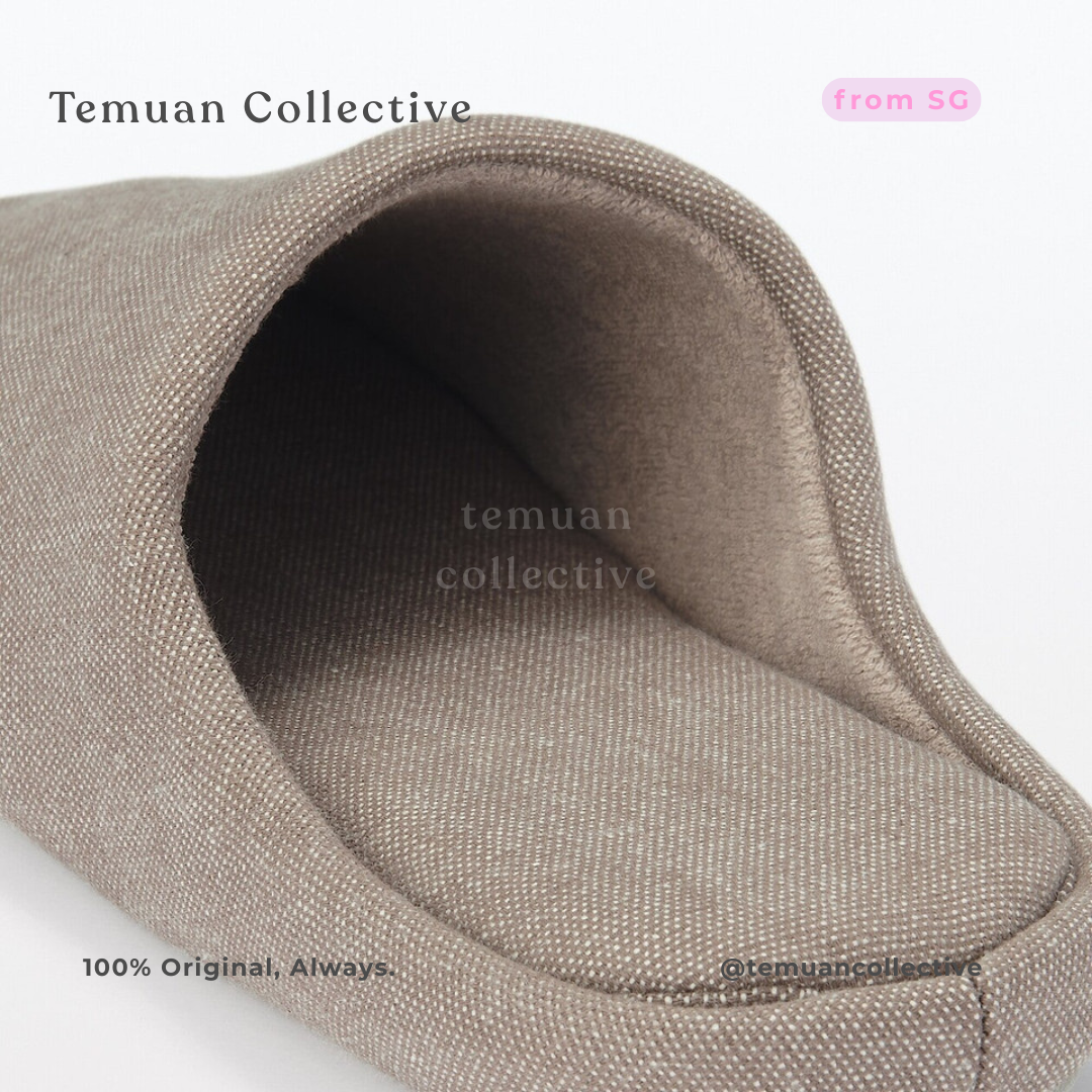Muji Cotton Insole Slippers