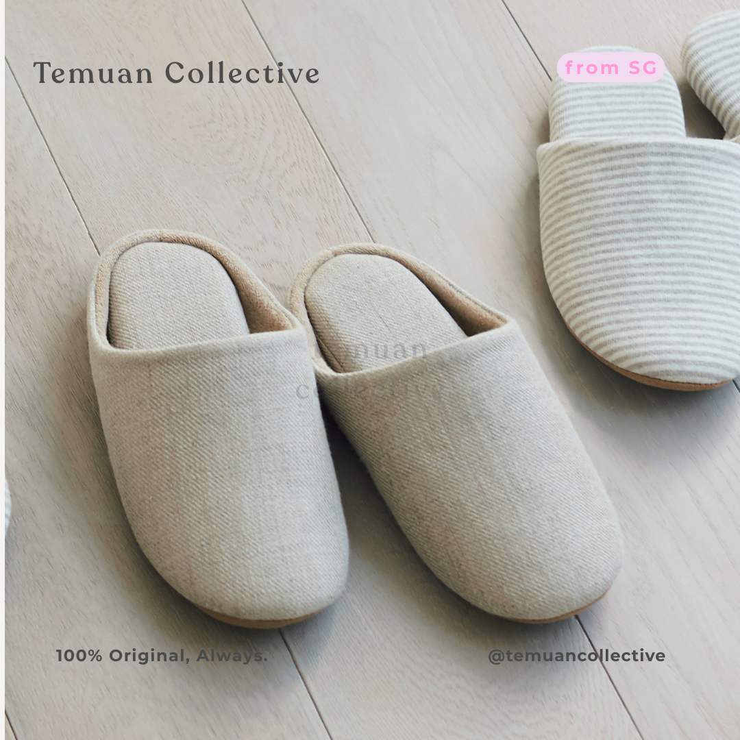 Muji Cotton Insole Slippers