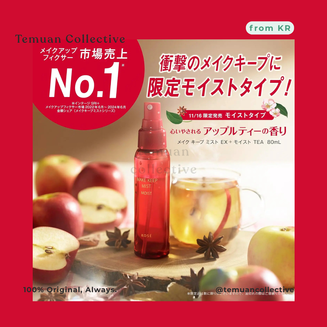 KOSE Make Keep Mist Moist Apple Tea