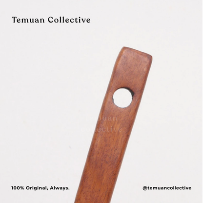Natural Lacquer Wooden Mini Spatula