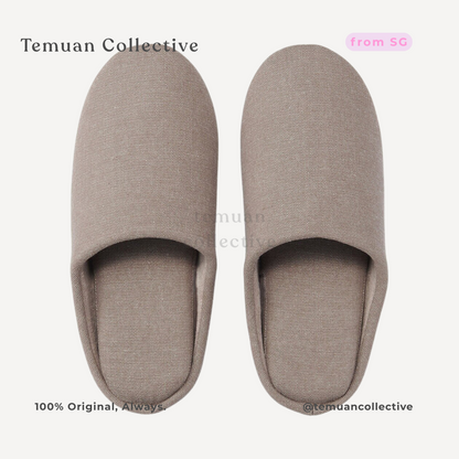 Muji Cotton Insole Slippers