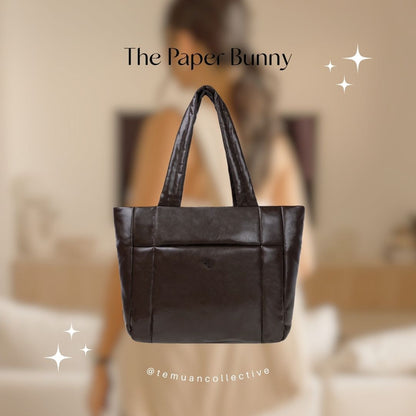 The Paper Bunny Puffer Shopper Bag