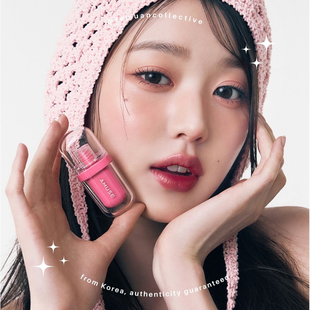 AMUSE Gel Fit Tint 12 Hours Long Lasting Korean Jelly Dewy Lip Stain