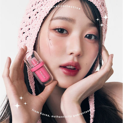 AMUSE Gel Fit Tint 12 Hours Long Lasting Korean Jelly Dewy Lip Stain