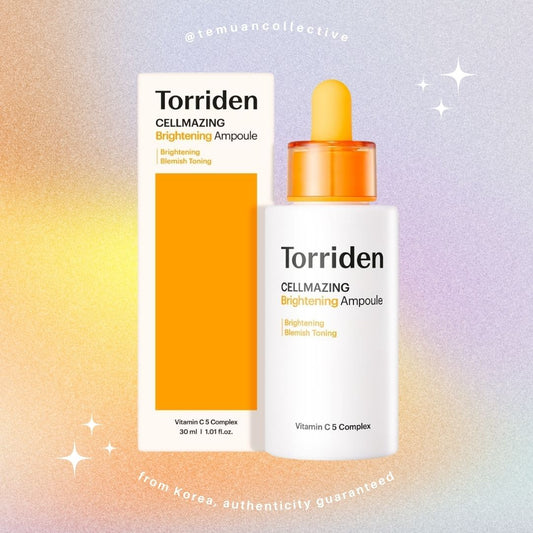 Torriden Cellmazing Brightening Ampoule - Blemish Toning Face Serum