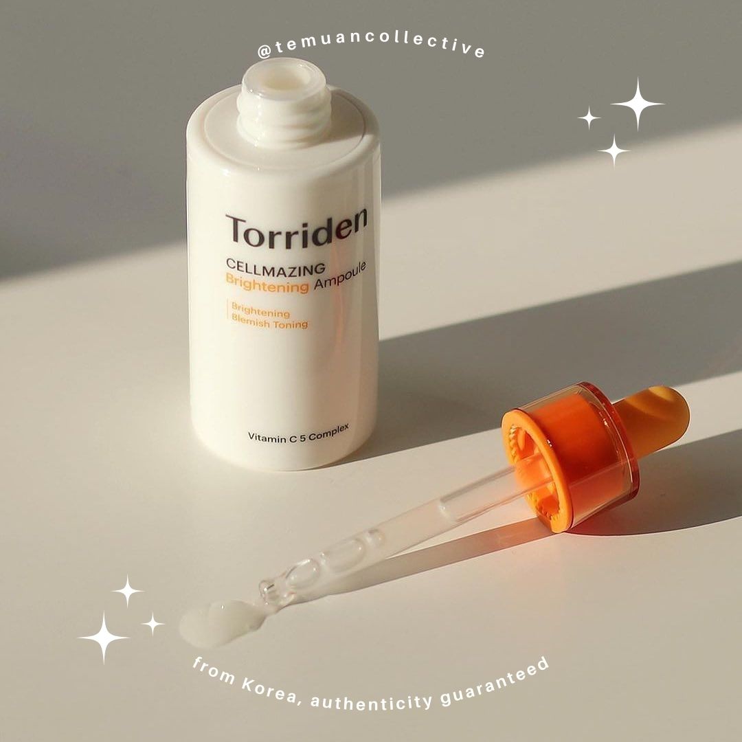 Torriden Cellmazing Brightening Ampoule - Blemish Toning Face Serum