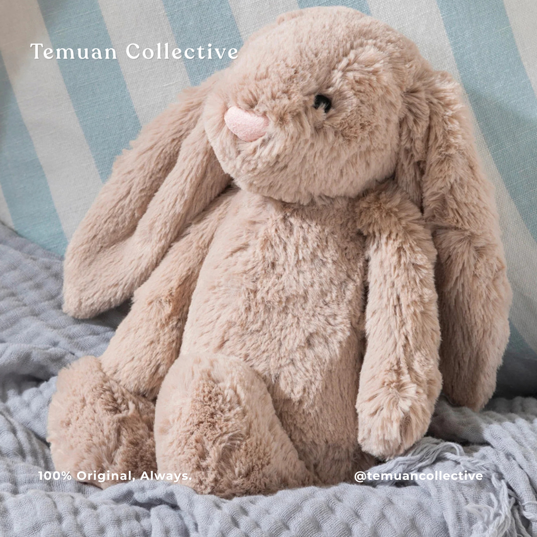Jelly Cat Bashful Bunny Soft Fur Doll