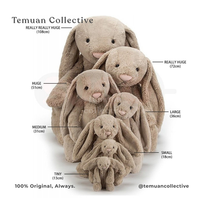 Jelly Cat Bashful Bunny Soft Fur Doll