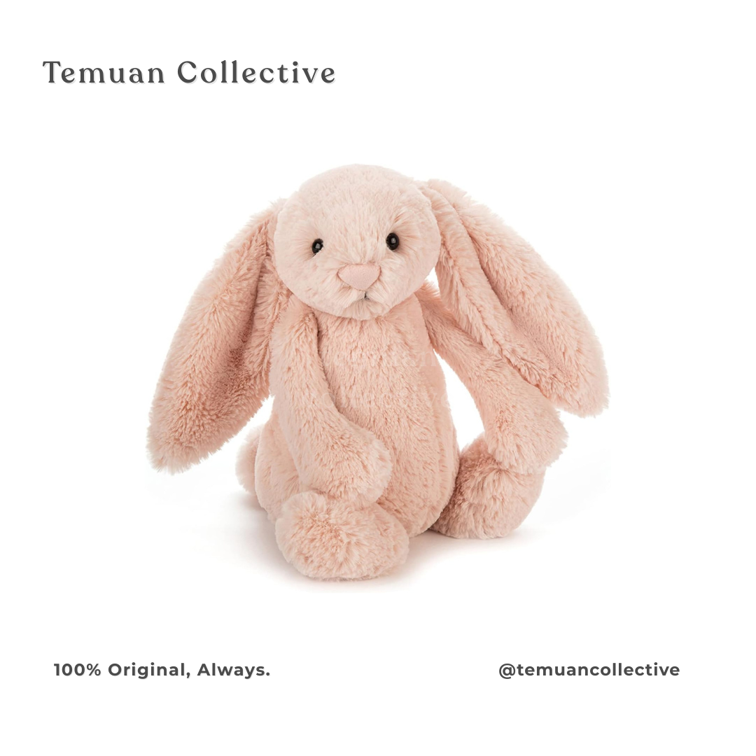 Jelly Cat Bashful Bunny Soft Fur Doll