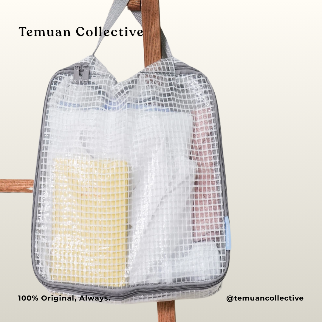 Transparent Tote Bag & Pouch Travel