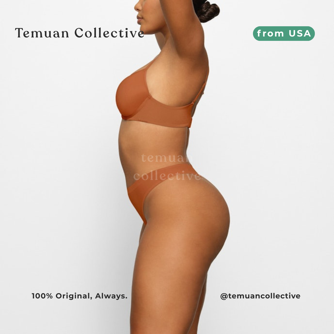 SKIMS Weightless Demi Bra Bronze