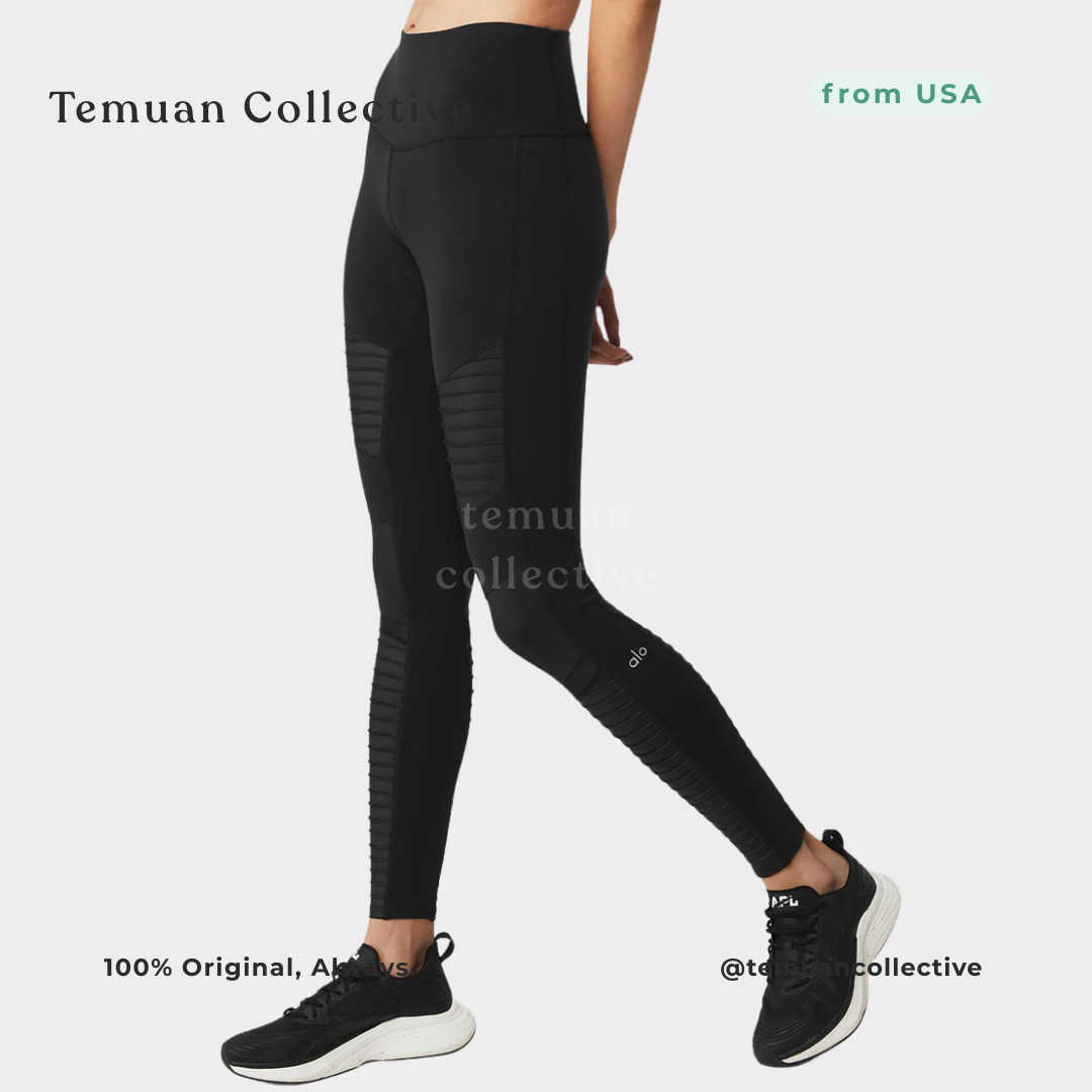 Alo Yoga High-Waist Moto Legging Black