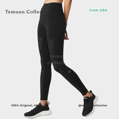 Alo Yoga High-Waist Moto Legging Black