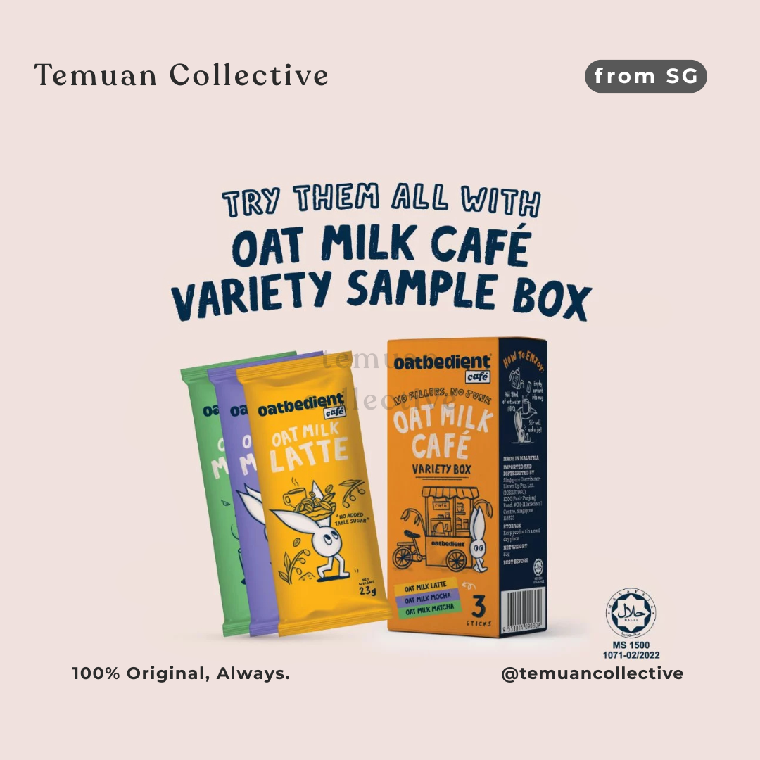 Oatbedient Oat Milk Variety Sample Box