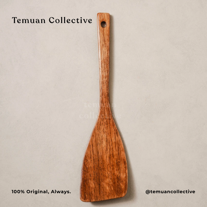 Lacquered Wooden Spatula