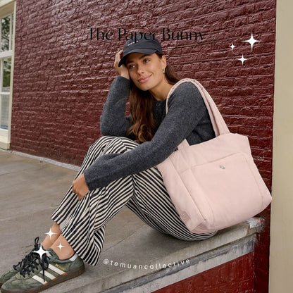 The Paper Bunny Puffer Shopper Bag