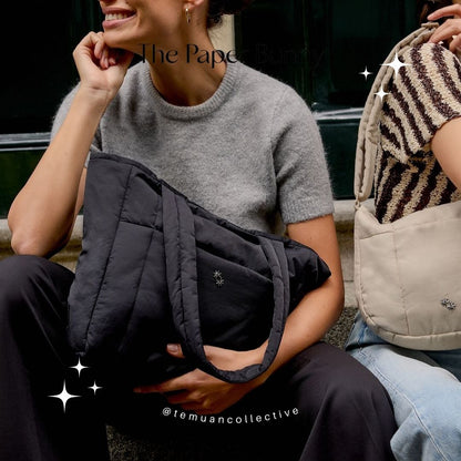 The Paper Bunny Puffer Shopper Bag