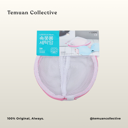 Cylindrical Laundry Mesh Bag