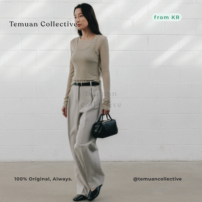 Atelier de Lumen Sobre Leather Belt