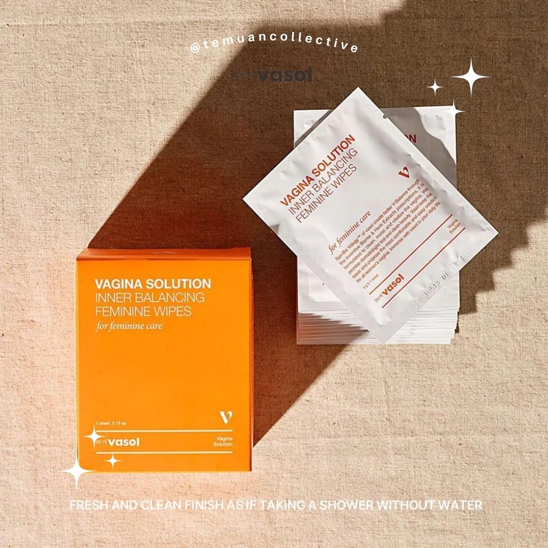 VASOL Inner Balancing Feminine Wipes 15ea Box Set