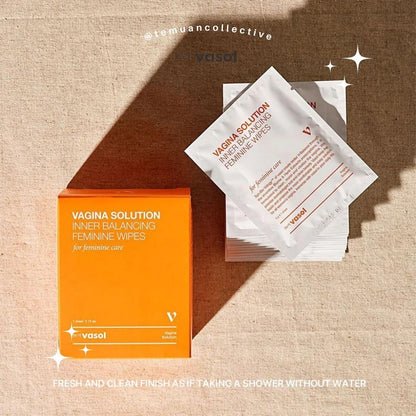 VASOL Inner Balancing Feminine Wipes 15ea Box Set