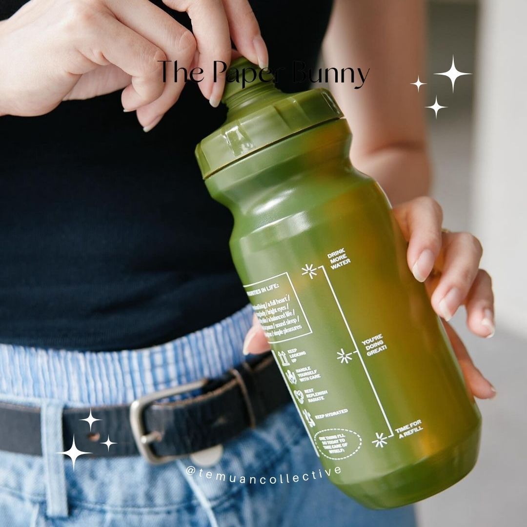 The Paper Bunny Drinking Water Bottle