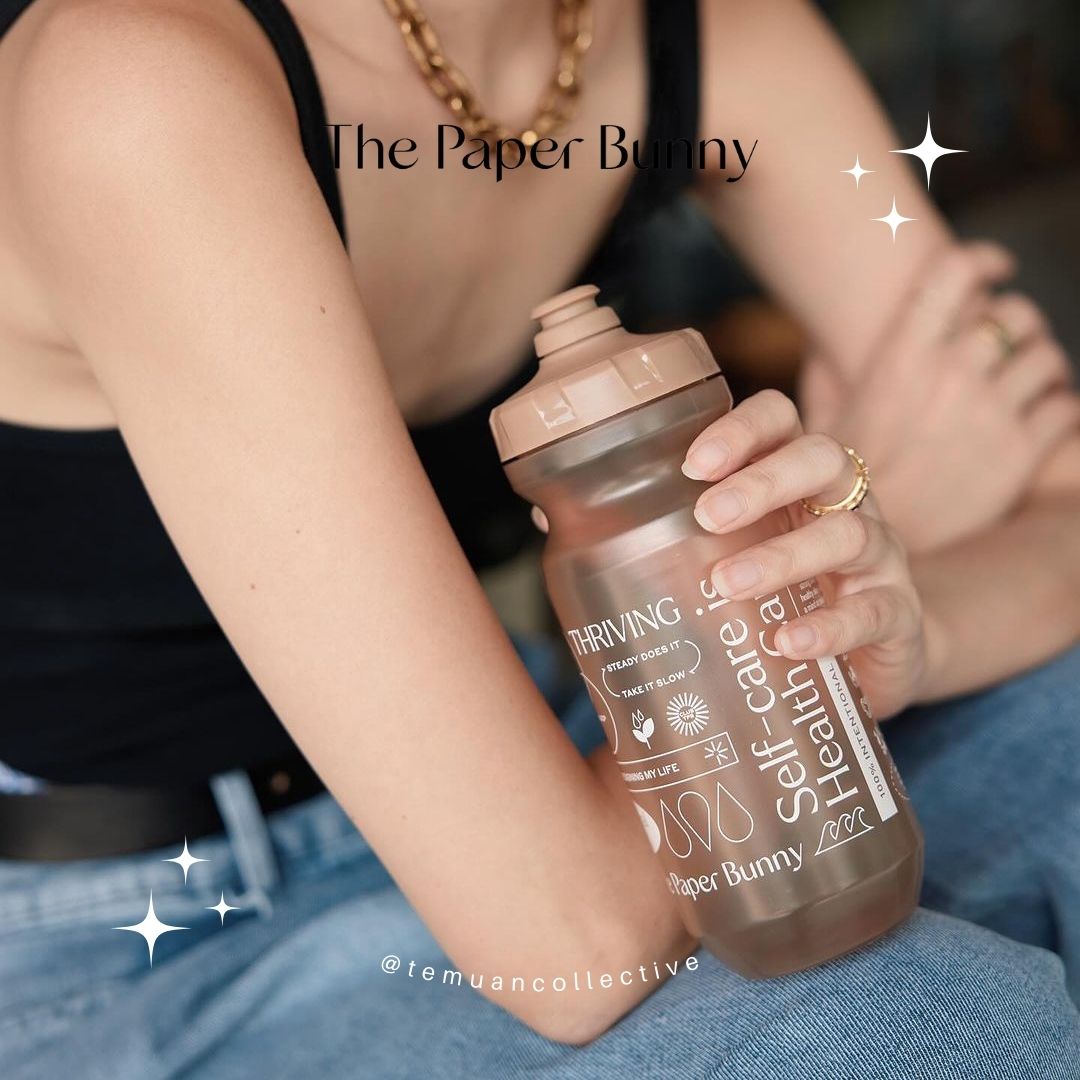 The Paper Bunny Drinking Water Bottle