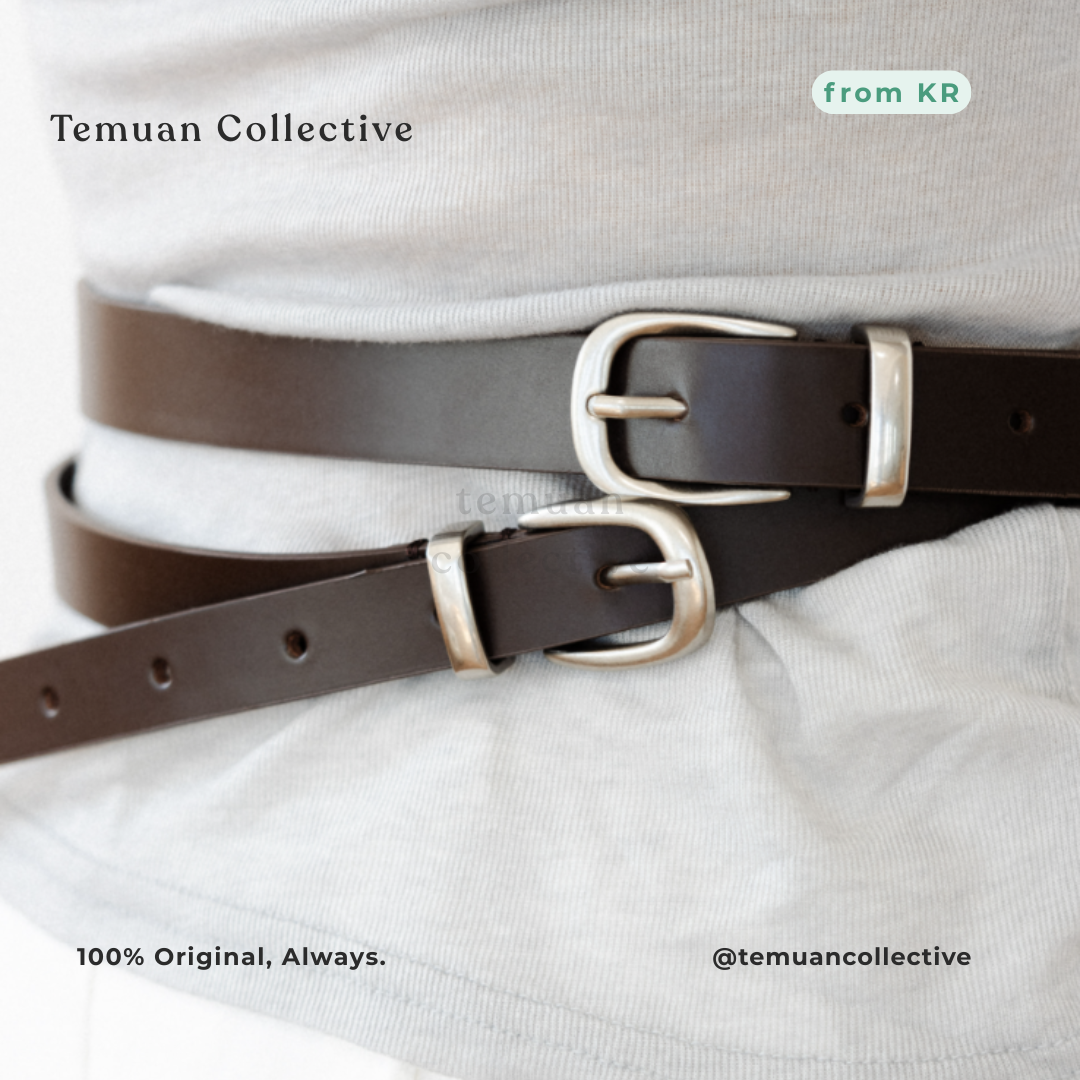 Atelier de Lumen Sobre Leather Belt