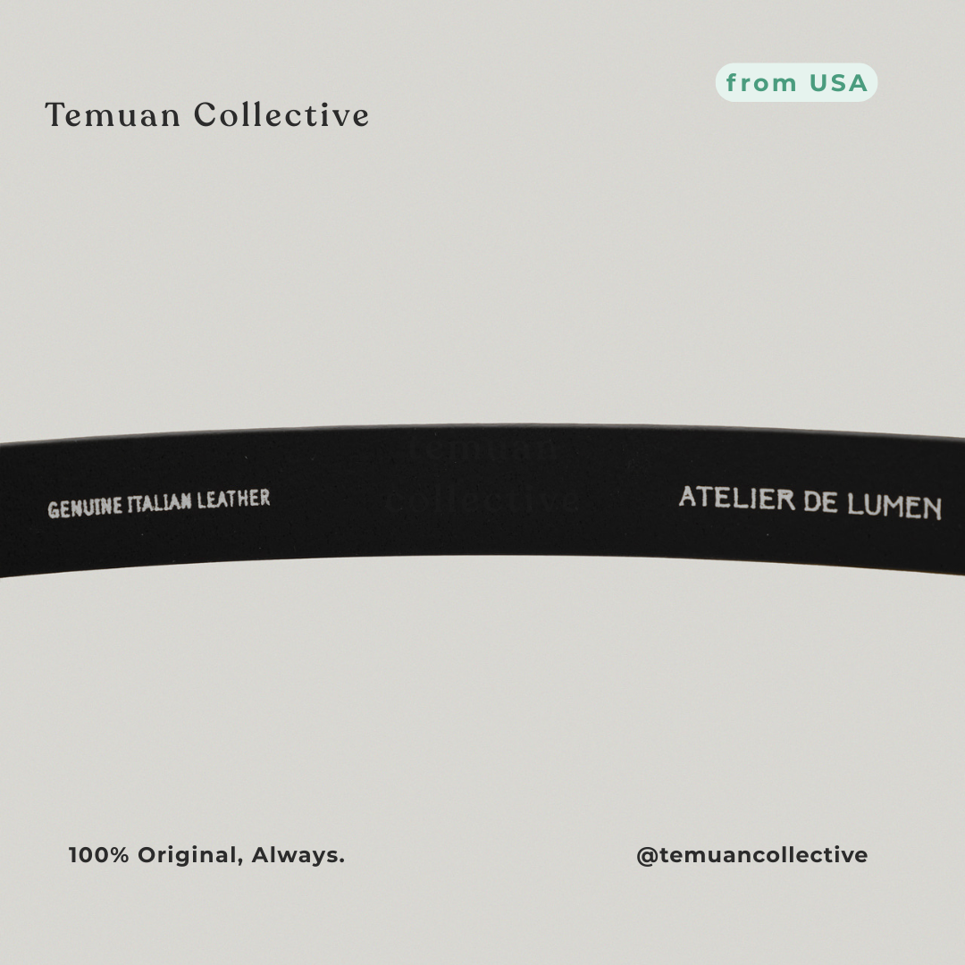 Atelier de Lumen Sobre Leather Belt